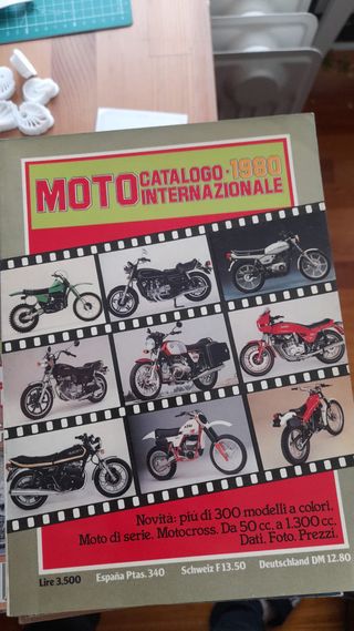 Catálogo Moto Internazionale 1980