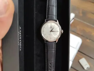 Orient Bambino 38mm Bianco Nuovo Full Set