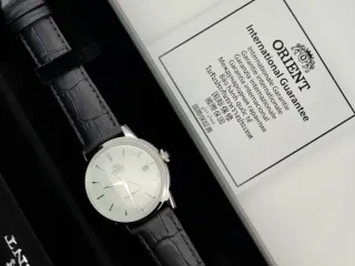 Orient Bambino 38mm Bianco Nuovo Full Set