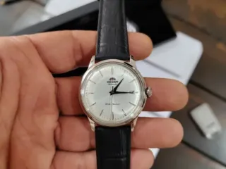 Orient Bambino 38mm Bianco Nuovo Full Set
