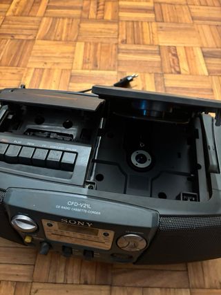 Radiocaset Sony CFD-VR1L...vintax