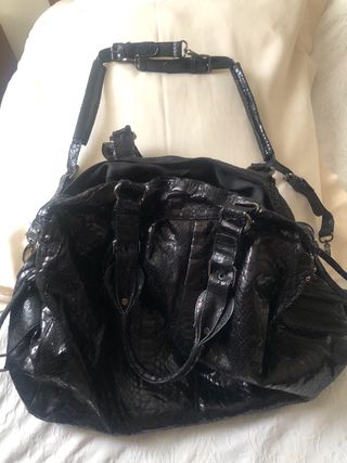 Bolso negro gran capacidad