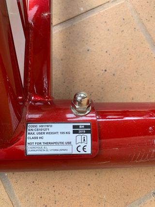 Bicicleta Spinning BH Helios H9178FD