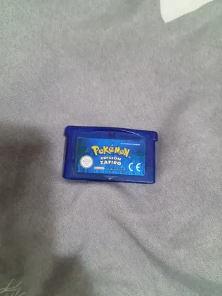 Cartucho Pokémon Zafiro Edición ESP