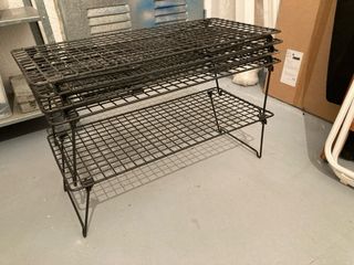 5 Estantes Zapatero Metálico Plegable Ikea Grejig