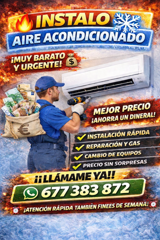 Aire Acondicionado Instalación y Reparación