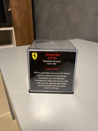 Casco Sebastian Vettel 2017