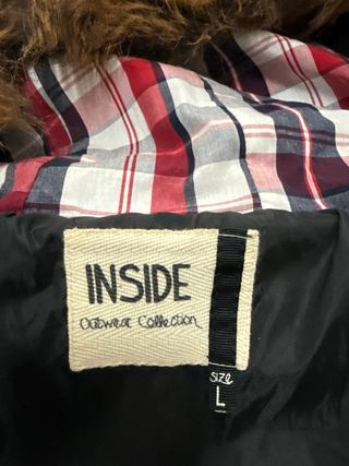 Chaqueta niña con capucha y pelo