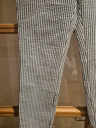 Pantalones Zara rayas negras