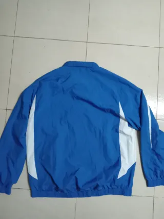Puma Men's Track Jacket - Blue & White - Size XXL