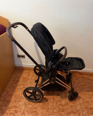 Oferta Cybex Priam Chasis Rosegold Capazo + Silla