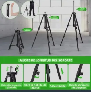 Nivel Láser 4D 16 Líneas Trípode  Accesorios