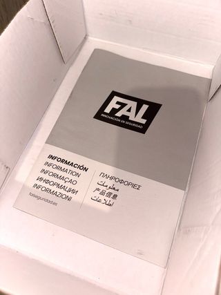 Zapatos de seguridad FAL mujer