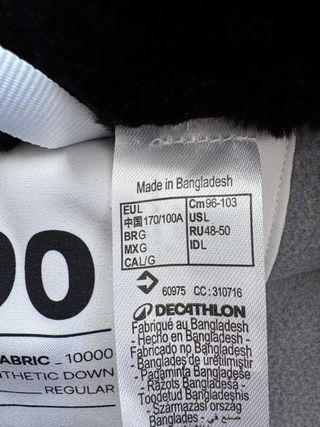 Chaqueta de esquí mujer Decathlon Wedze – nueva