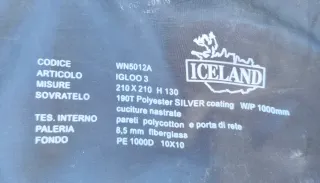 Tenda da campeggio verde