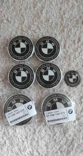 7 Emblemas- Anagramas BMW M Power.