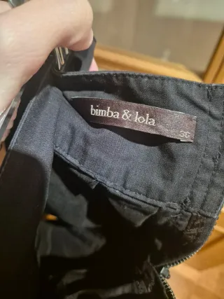 Mini Falda  Bimba y Lola negra