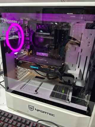 Ordenador Gaming Nfortec Blanco RGB