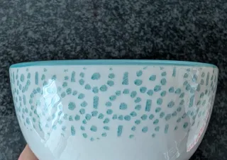 4 Boles Cerámica V&L Pintados a Mano