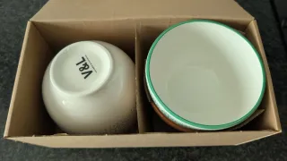 4 Boles Cerámica V&L Pintados a Mano