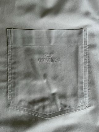 Camisa Armani Jeans Blanca Talla XL