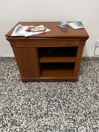 Mueble de madera para salón