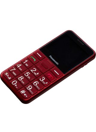 Panasonic KX-TU150EXR Teléfono Móvil Dual SIM Rojo