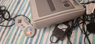 Super Nintendo SNES console 1 Chip Completa +gioco