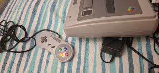 Super Nintendo SNES console 1 Chip Completa +gioco