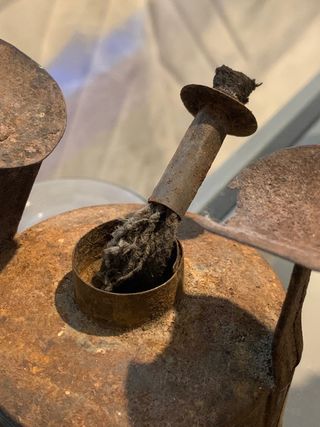 Fornello a petrolio antico primi '900