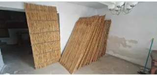 Cañizos de bambú para decoración