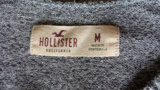 Jersey jaspeado gris Hollister