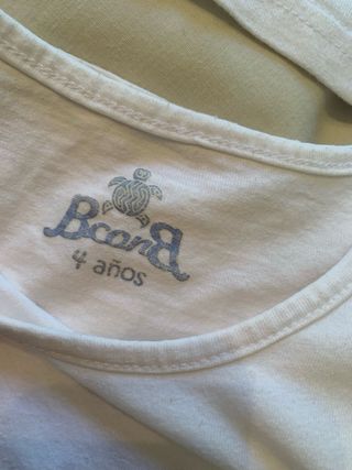 Lote Camisetas playa gemelos 3-4 años