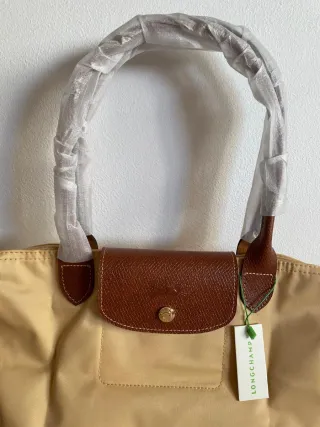 Mala Longchamp La Piaget cor Caqui