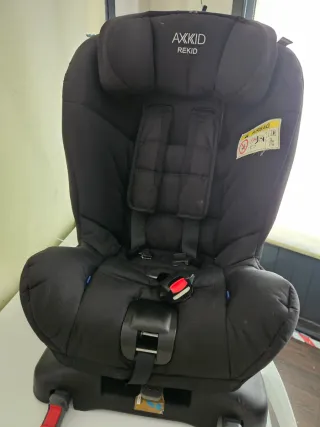 Silla de coche negra