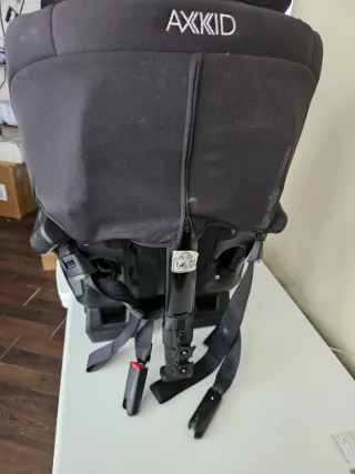 Silla de coche negra