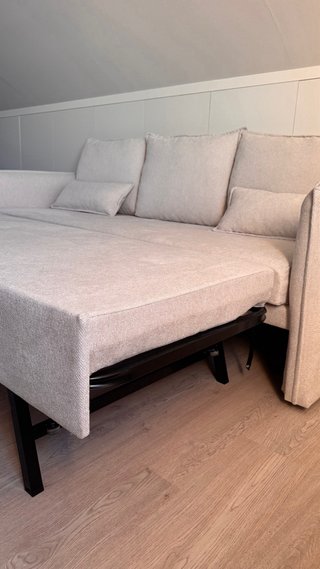 Sofá Cama Emma Beige/Gris