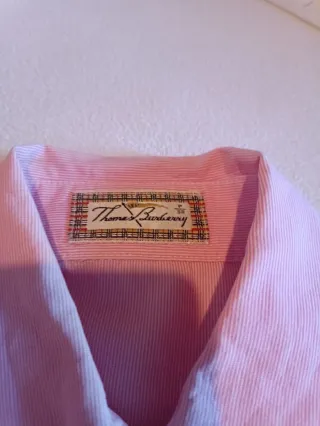 Camisa Thomas Burberry Mujer Rosa