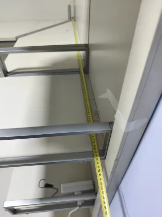 Vestidor abierto metal y madera