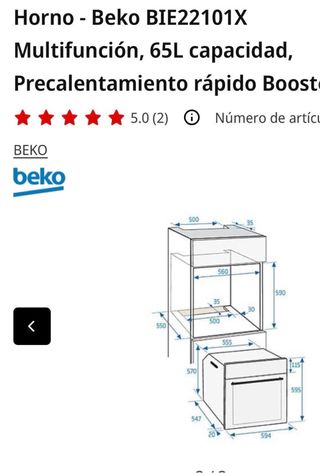 Horno y Microondas Integrados