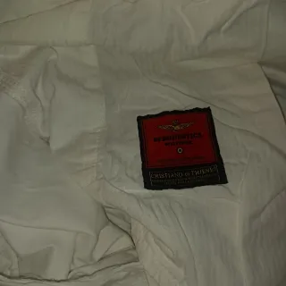 Pantalones Aeronautica Militare Blancos