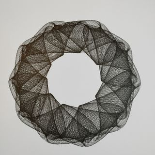 Lámina Corona Negra 50x70 - Drawing Machine