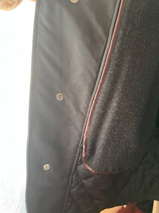 Chaquetón Vintage T.50 Gris Marengo