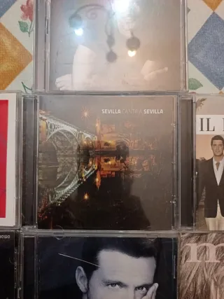Lote 7 CDs: Pop, Flamenco, Latino