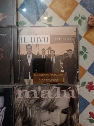 Lote 7 CDs: Pop, Flamenco, Latino
