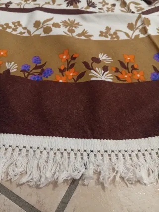 Tovaglia rotonda con frange