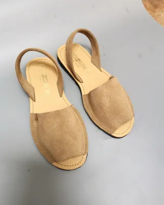 Sandalias  de serraje Beige Talla 39
