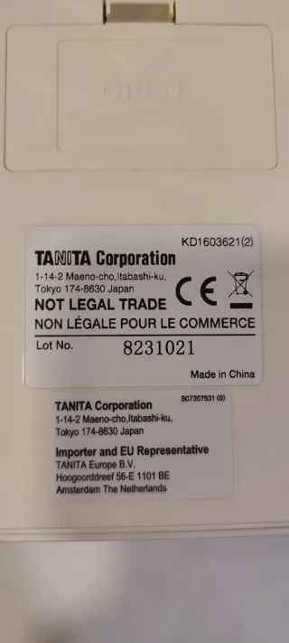 Báscula de Precisión Tanita KD-321