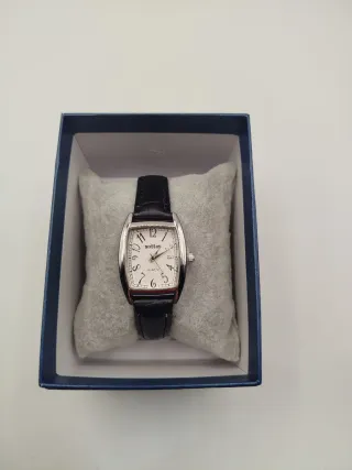 Reloj Roadster Mujer 25mm Cuero Negro Nuevo