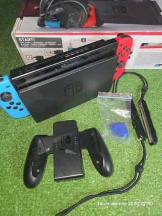 Nintendo Switch Azul y Naranja